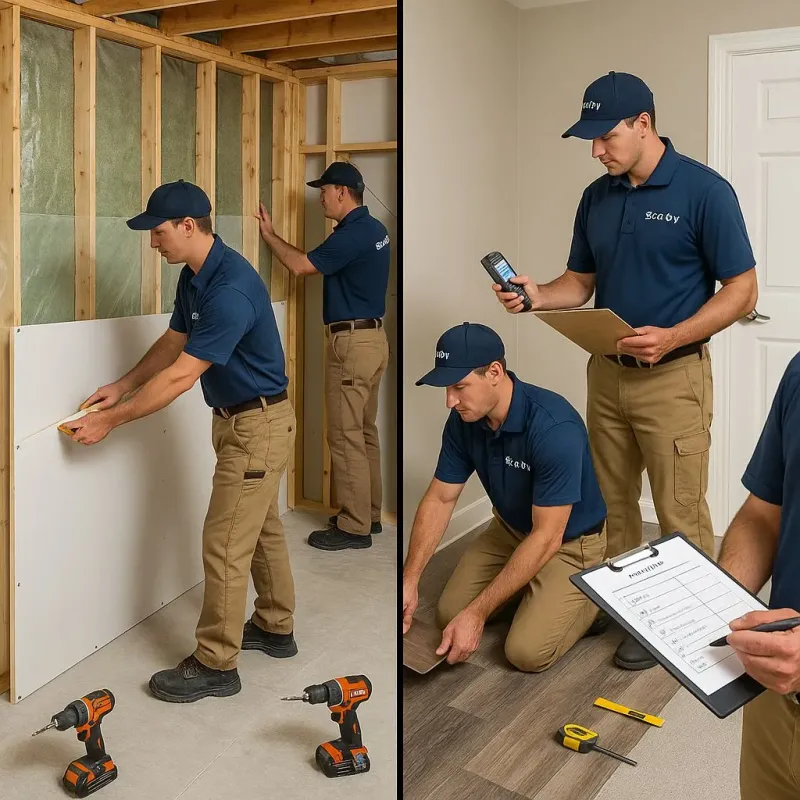 Repairs and Reconstruction process in New Baltimore, VA