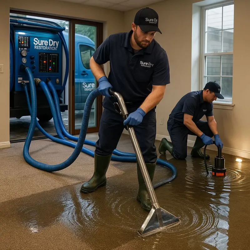 Water Extraction and Removal process in New Baltimore, VA
